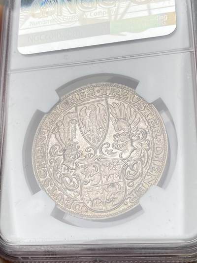 万国钱币拍卖第061期（马年首拍） NGC MS65 1927年德国魏玛共和国兴登堡总统80大寿5马克币章 卡尔哥茨作品 原味青金色包浆丝绸底板BU顶级收藏品质