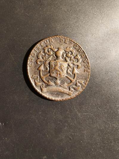 老王徽章第182期 - 法国“德格拉斯海军上将”号战舰纪念章