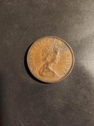 老王徽章第182期 - 新西兰泽西岛2便士铜币    1971年