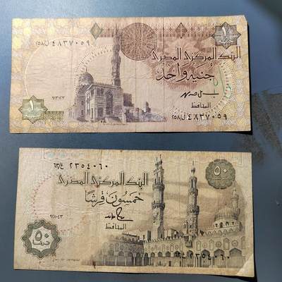 PCAI钱币  19-755  纸币小专场 - 老埃及币