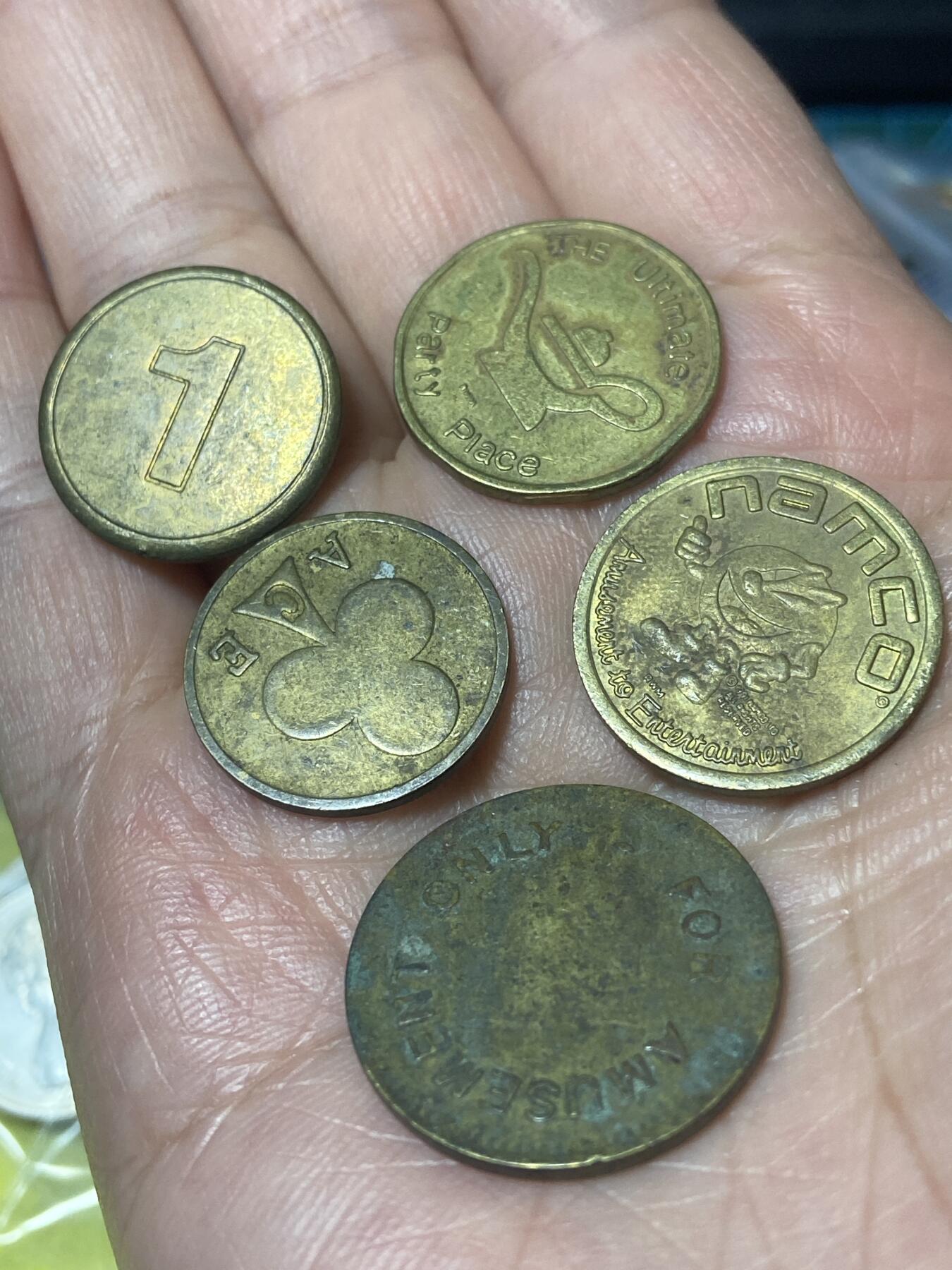 2026年第二十四场(总第一百九十三场）外国好品散币场(免佣金) 各类铜代币5枚