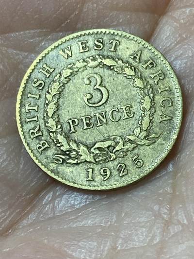 2026年第二十四场(总第一百九十三场）外国好品散币场(免佣金) - 英属西非1925年3便士(乔治五世第三版)