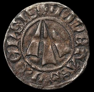 修遠堂世界钱币第105期，马年首拍 - 中世纪欧洲打制银币，重1.37g，AI生成介绍，不保证完全准确，具体还请自行判断