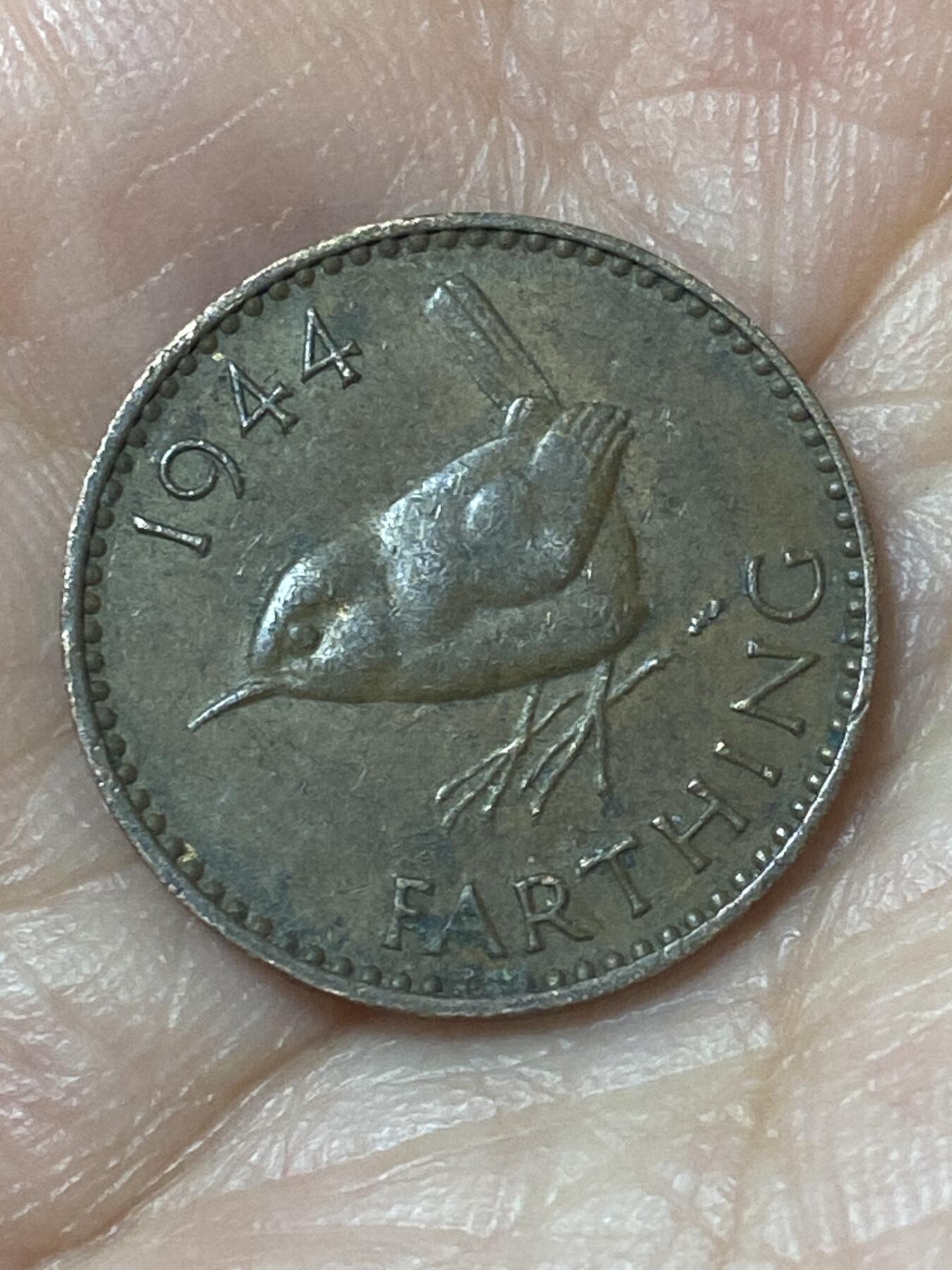 2026年第二十四场(总第一百九十三场）外国好品散币场(免佣金) 英国🇬🇧1944年1法新(乔治六世第一版)