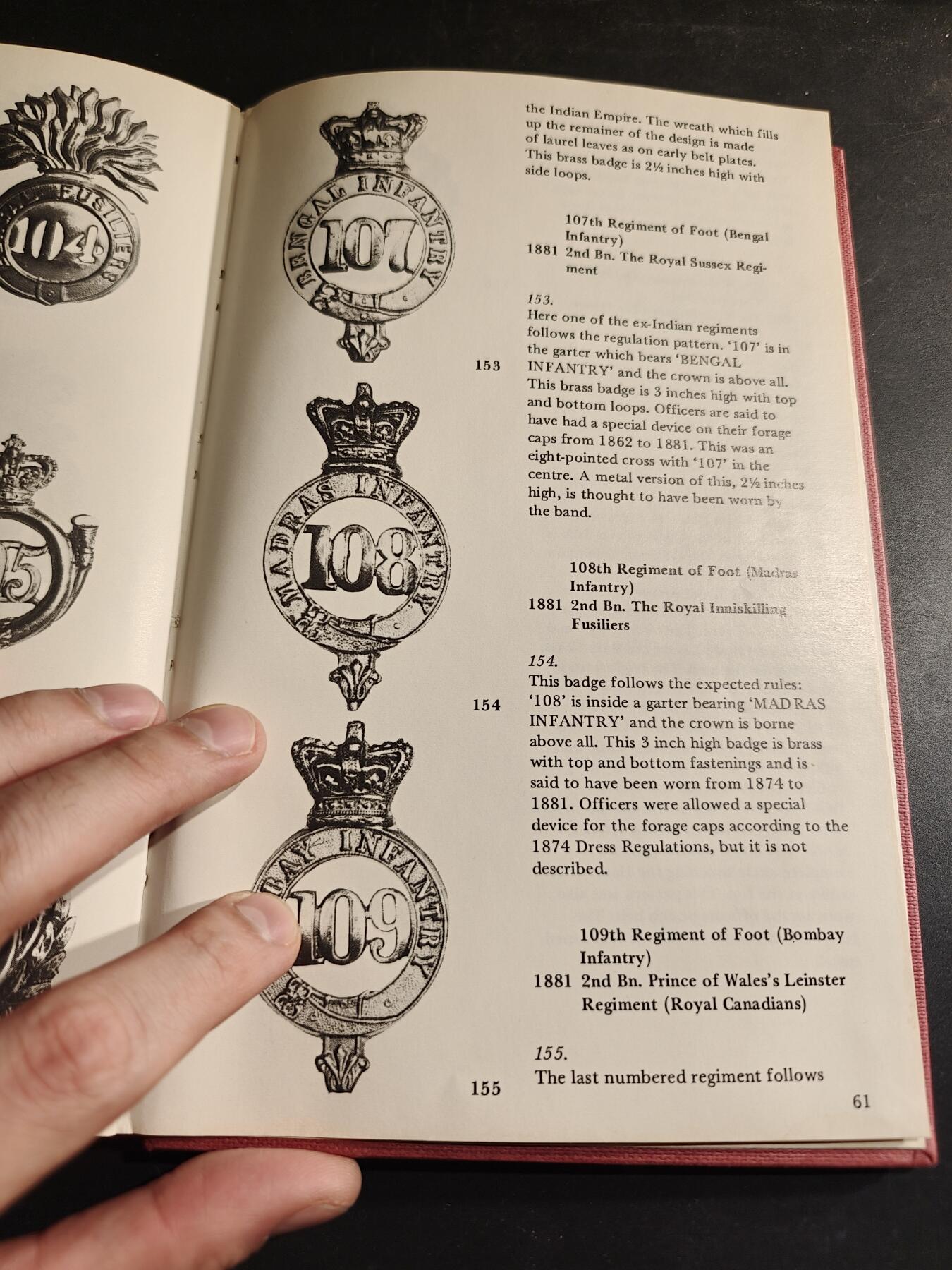 老王徽章第182期 《英国陆军1873-1881各线列步兵团格伦加里帽徽介绍》   62页