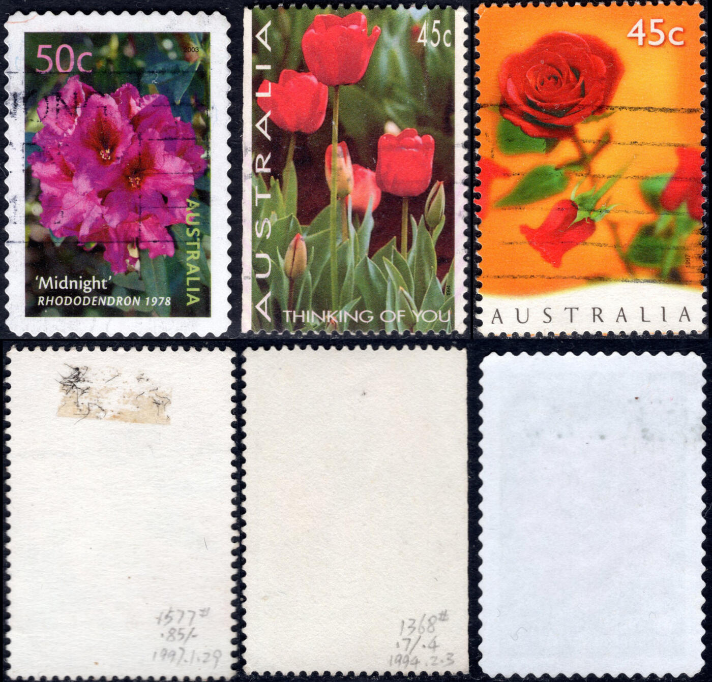 洪涛臻品批发群 精选邮票限时拍卖第1255期  澳大利亚 花 好品