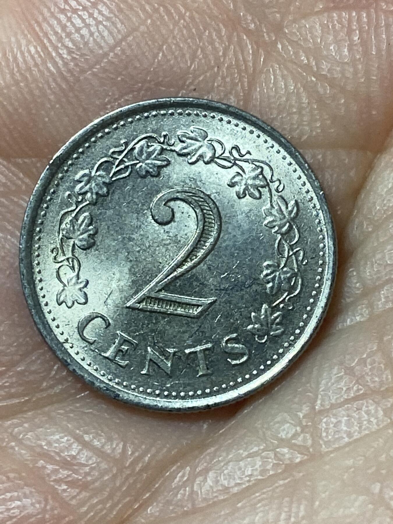 2026年第二十四场(总第一百九十三场）外国好品散币场(免佣金) 马耳他🇲🇹1977年2分(第一套)