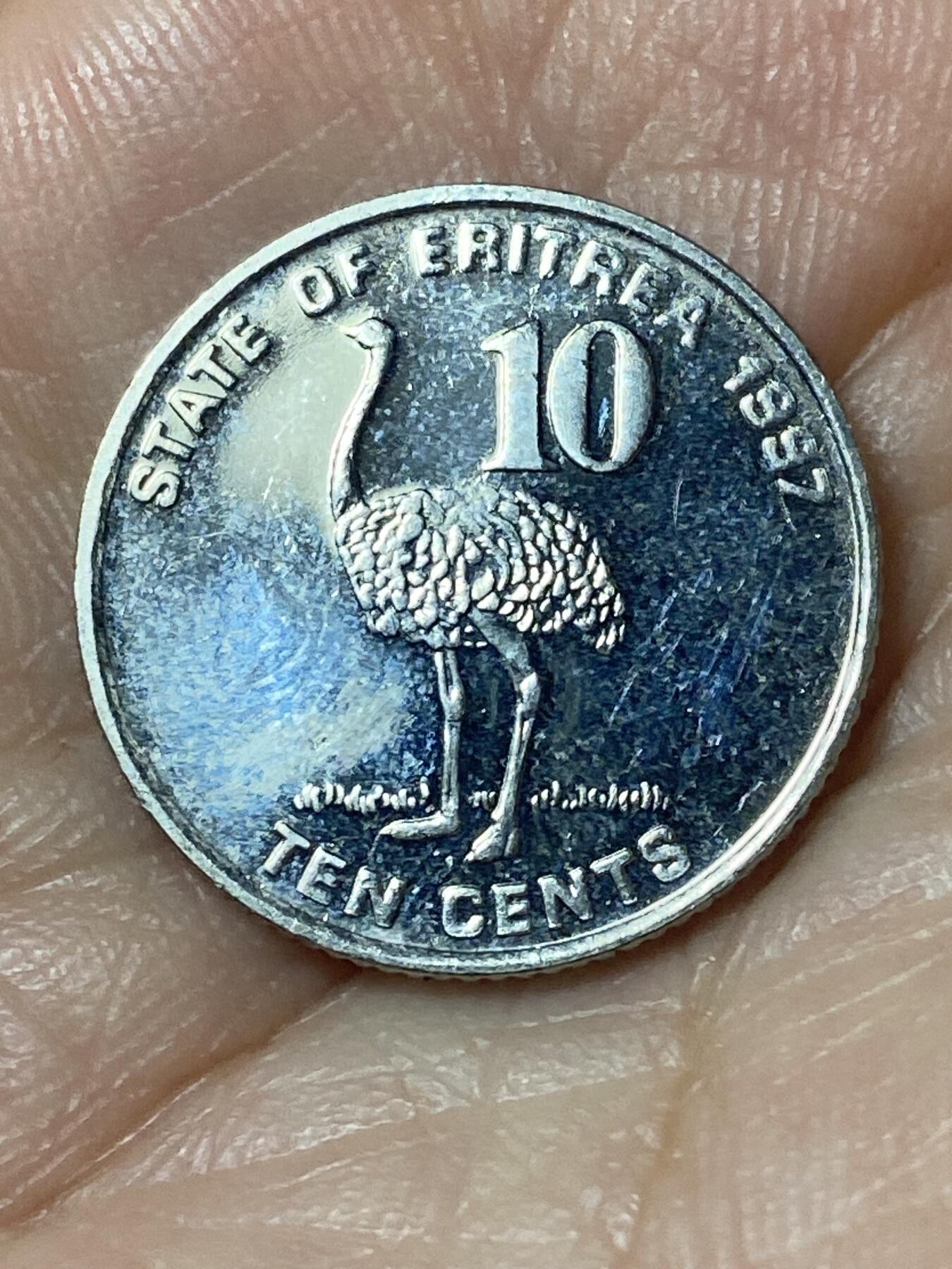 2026年第二十四场(总第一百九十三场）外国好品散币场(免佣金) 厄立特里亚🇪🇷1997年10分