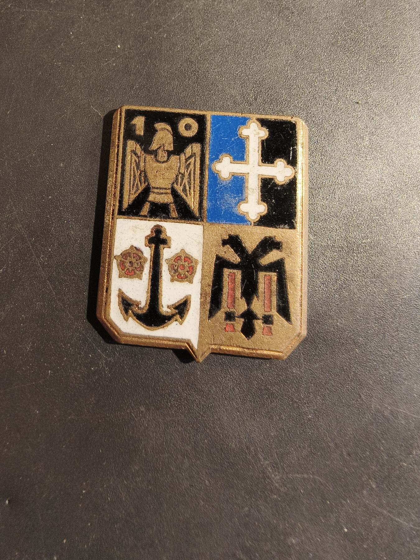 老王徽章第182期 法国陆军第10工兵团证章