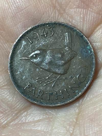 2026年第二十四场(总第一百九十三场）外国好品散币场(免佣金) - 英国🇬🇧1943年1法新(乔治六世第一版)