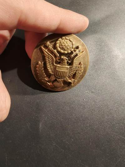 老王徽章第182期 - 美国陆军大檐帽帽徽