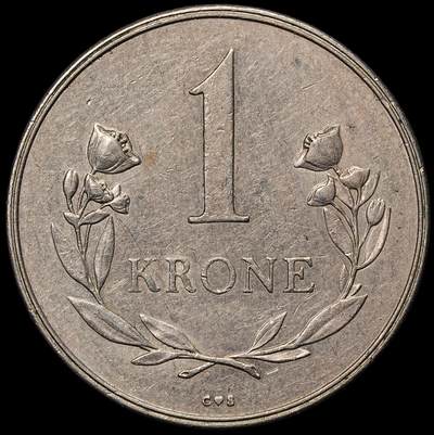 修遠堂世界钱币第105期，马年首拍 - 1960年皇家格陵兰贸易公司1克朗