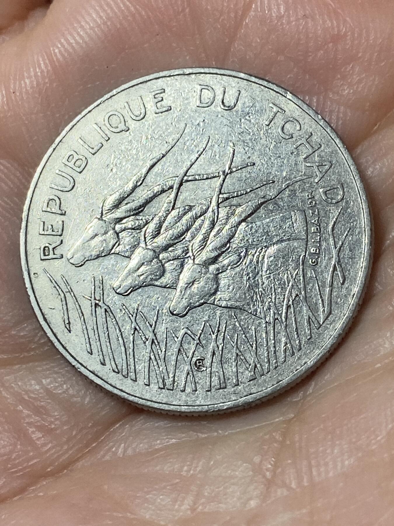 2026年第二十四场(总第一百九十三场）外国好品散币场(免佣金) 少见品种–乍得🇹🇩1980年100法郎(第二版)