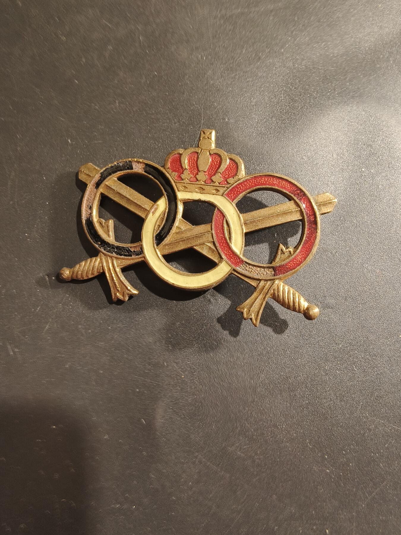 老王徽章第182期 比利时陆军体能证章