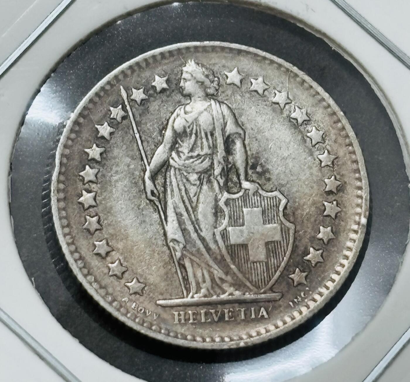 【金马踏春，泉马奔腾】2026 年新年贺岁场，（定于年初五接财神截拍）祝各位老板马到成功，马上有钱，愿岁岁平安喜乐顺遂 美品 1946 年瑞士 1/2 法郎银币，2.5 克 835 银