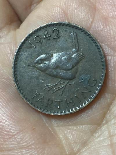 2026年第二十四场(总第一百九十三场）外国好品散币场(免佣金) - 英国🇬🇧1942年1法新(乔治六世第一版)