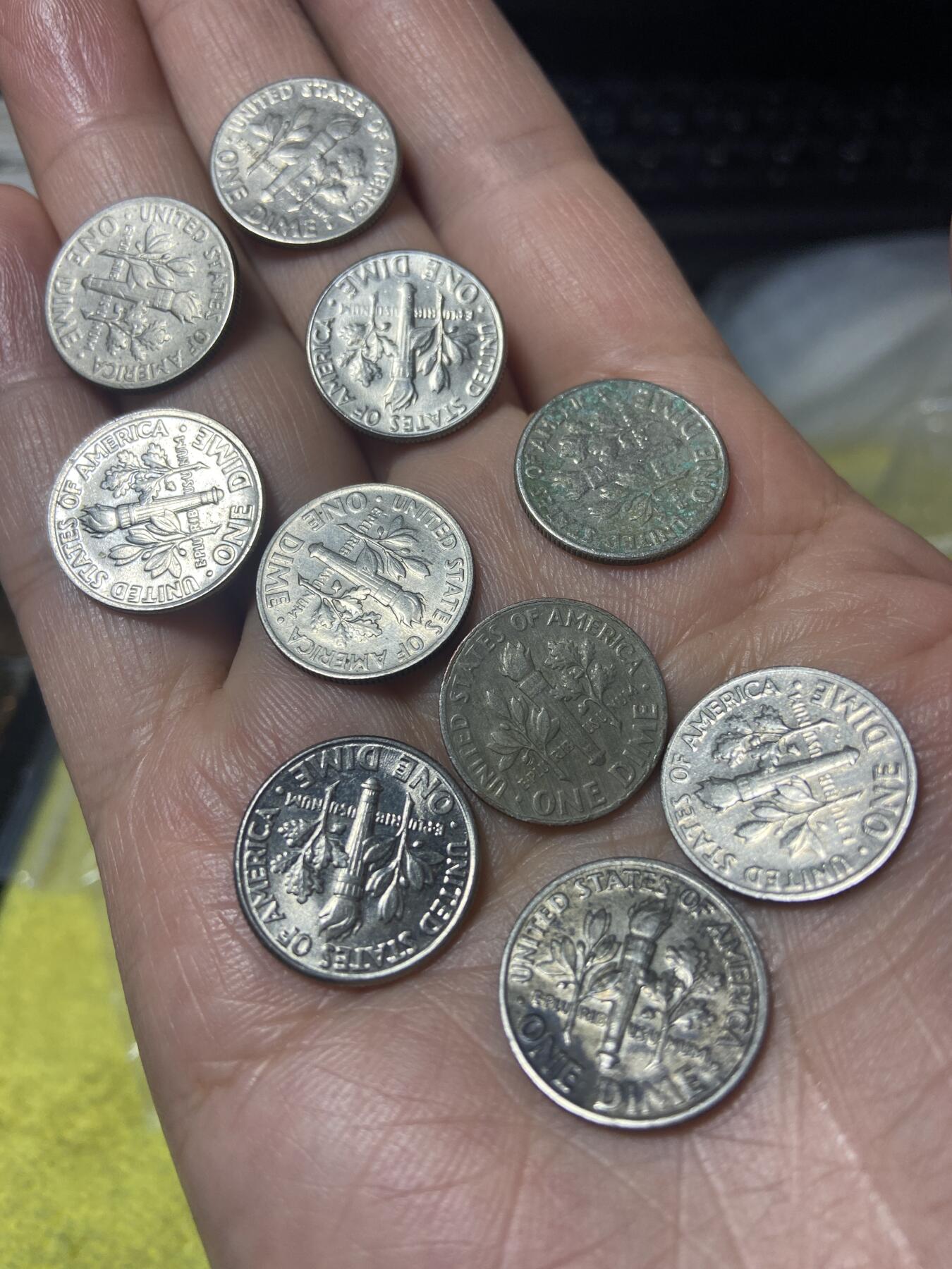 2026年第二十四场(总第一百九十三场）外国好品散币场(免佣金) 美国🇺🇸各年份1角10枚