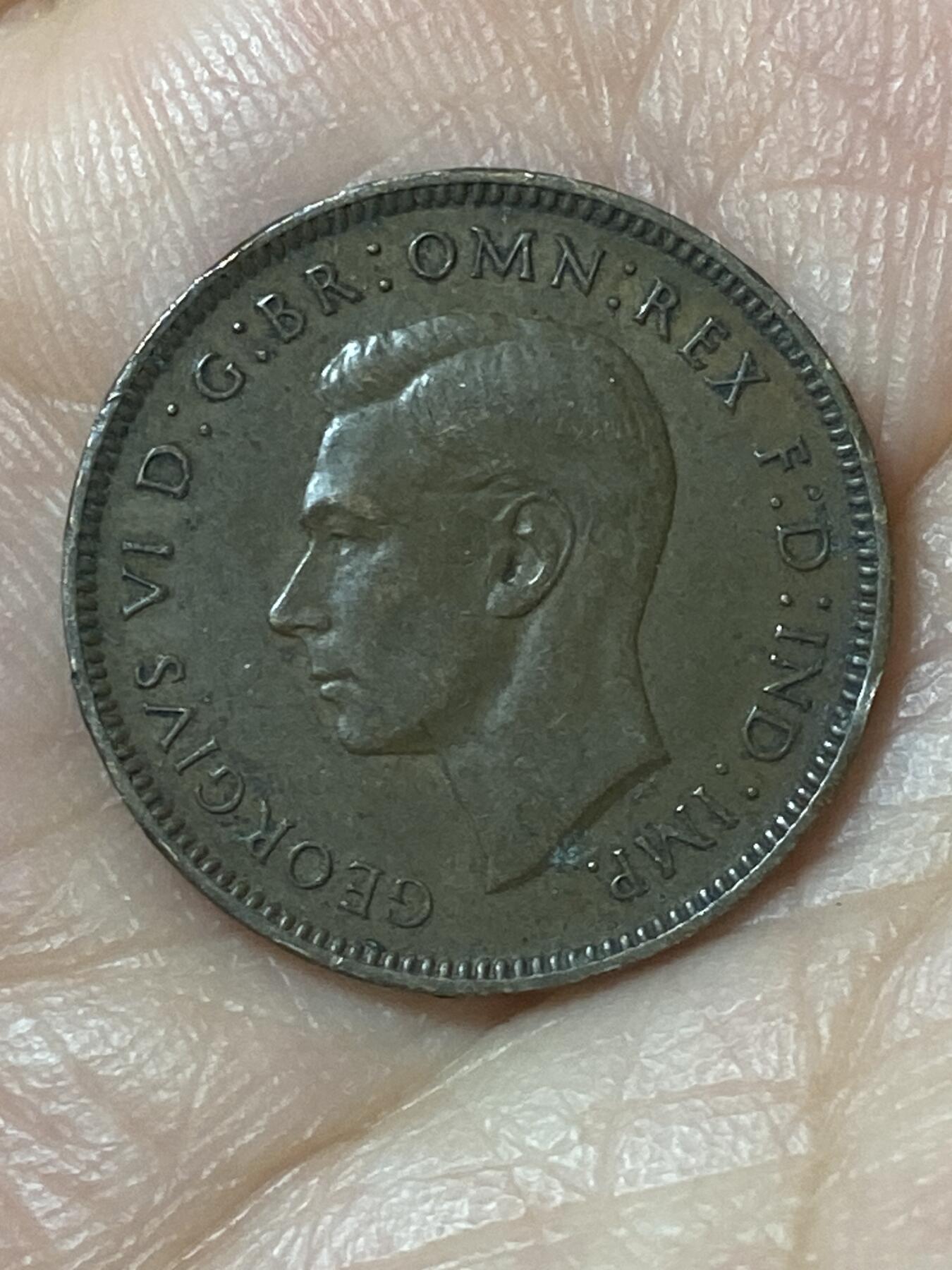 2026年第二十四场(总第一百九十三场）外国好品散币场(免佣金) 英国🇬🇧1946年1法新(乔治六世第一版)