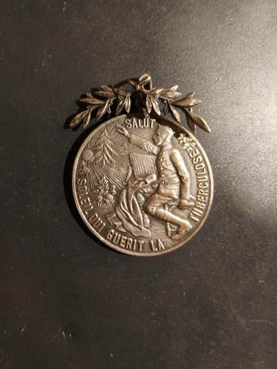 老王徽章第182期 - 法国对抗肺结核联盟纪念章