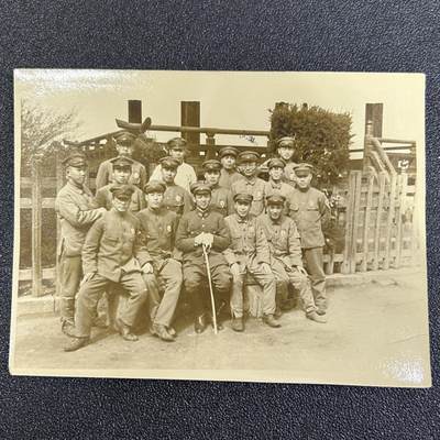 西秦中古拍卖第七十七期 2026马年新春专场 本场拍品年初九发出 - 不忘历史·抗战收藏 抗战时期 日本鬼子合影照片