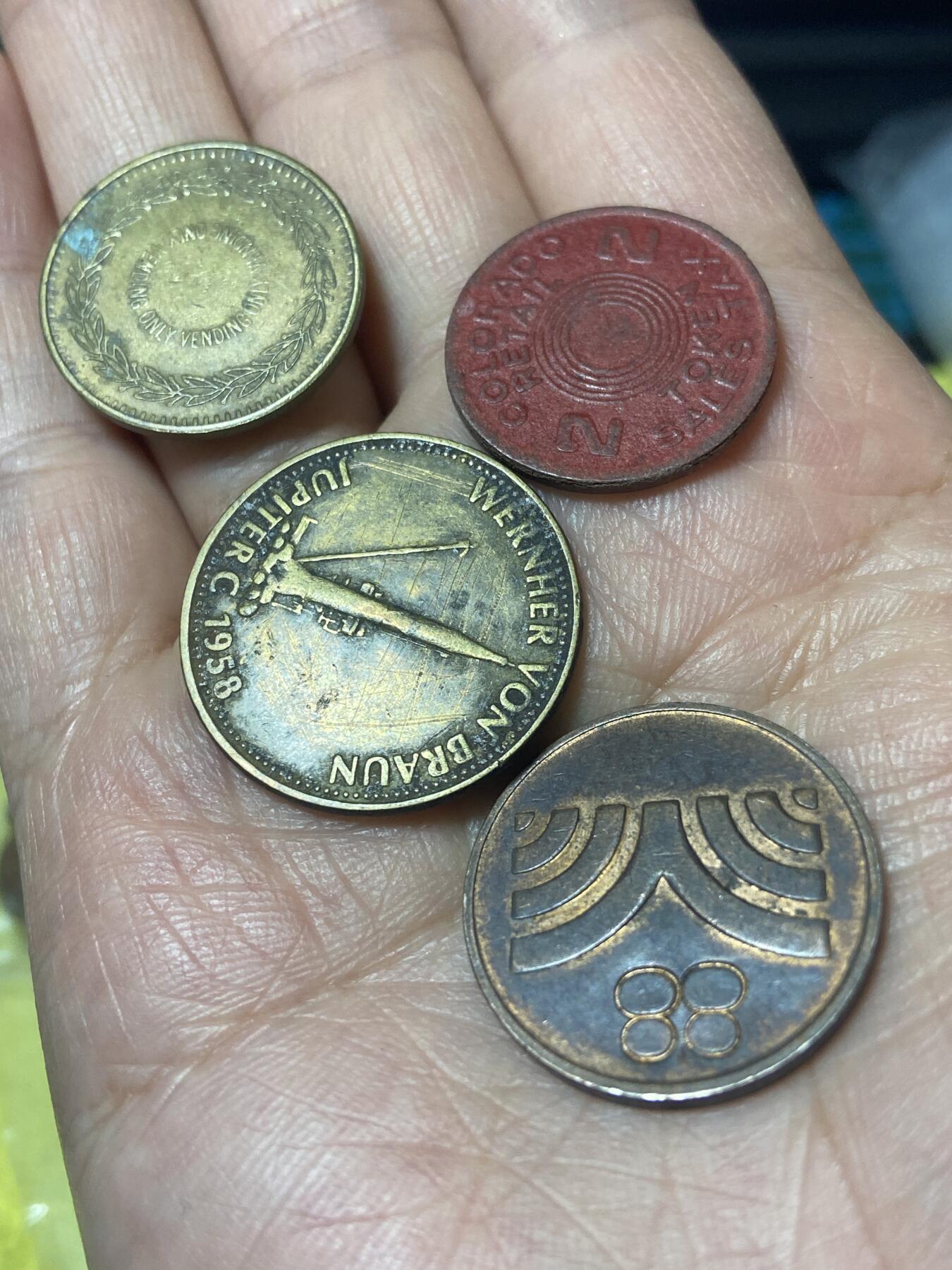 2026年第二十四场(总第一百九十三场）外国好品散币场(免佣金) 少见代币4枚