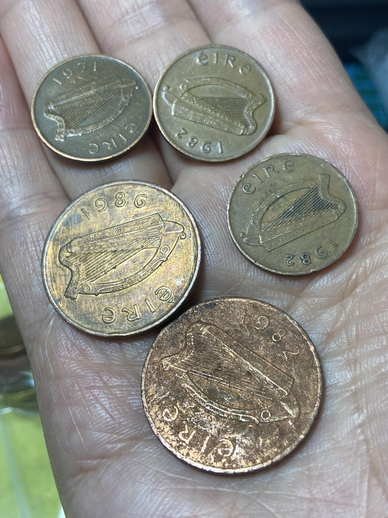 2026年第二十四场(总第一百九十三场）外国好品散币场(免佣金) 爱尔兰🇮🇪5枚：1971年82年1便士，82年86年2便士