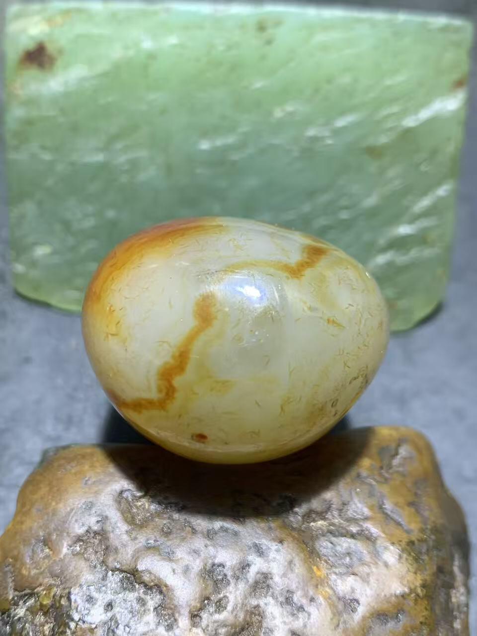 放福利！精美缠丝玛瑙原石一块！