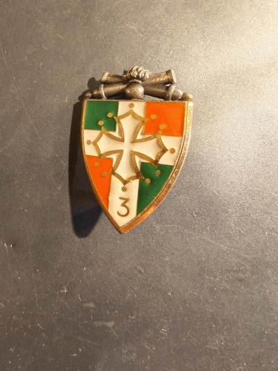老王徽章第182期 - 法国第3炮兵团证章