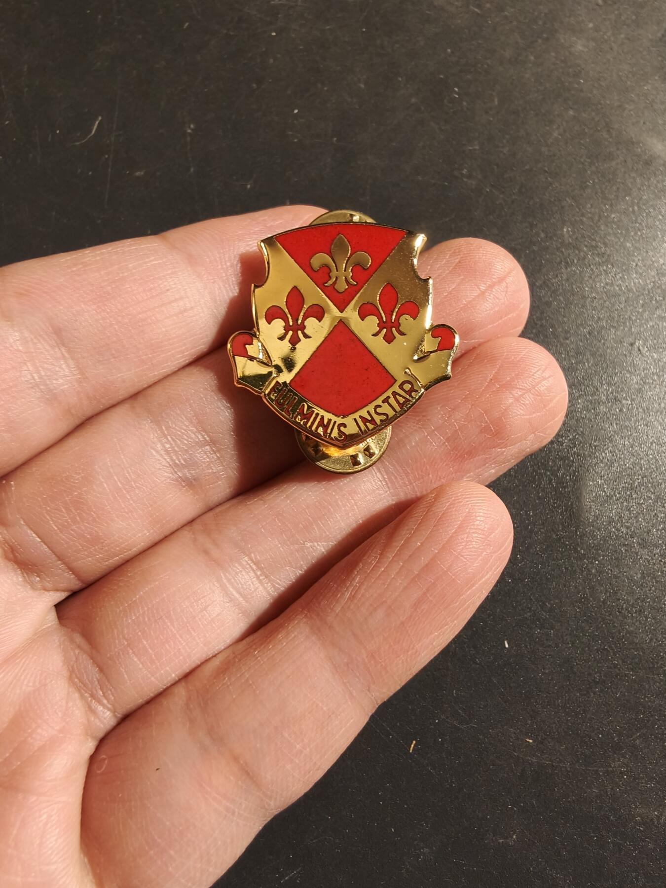 老王徽章第182期 美国陆军第104步兵团证章