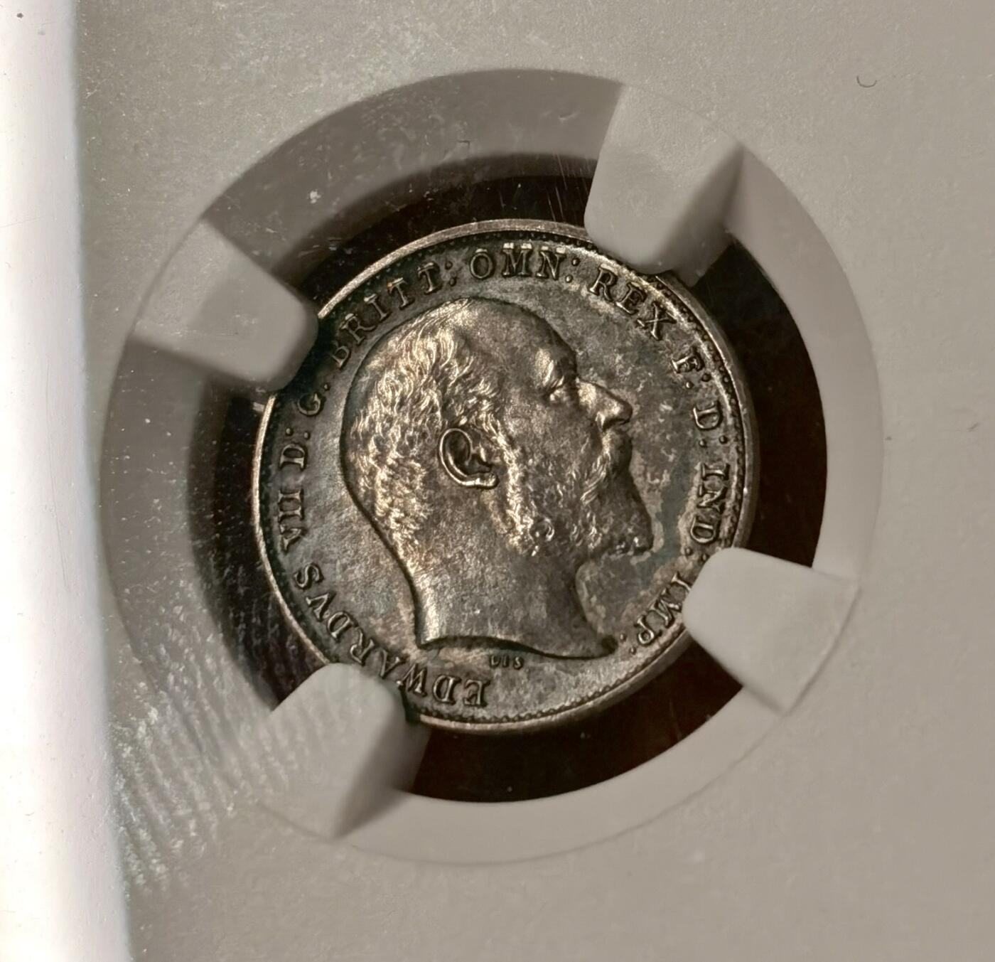 “福币呈祥”新年甄品场（直播拍卖）甄臻铺-世界币章拍卖（第50期），送拍享返佣金等优惠多多 英国爱德华七世银币精致全套 一共九枚 一单送评 编号001-009 包浆精美且一致 一步到位的状态 终生收藏