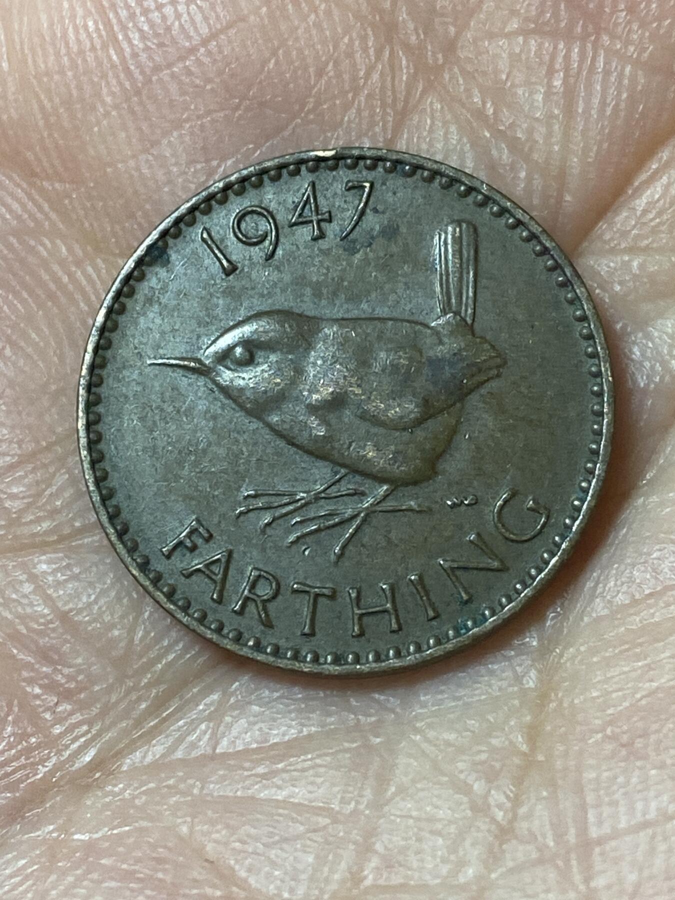 2026年第二十四场(总第一百九十三场）外国好品散币场(免佣金) 英国🇬🇧1947年1法新(乔治六世第一版)