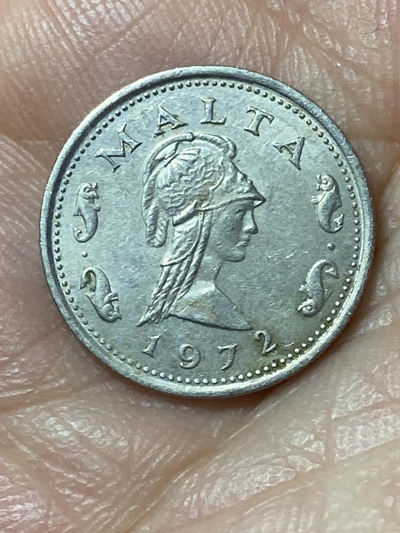 2026年第二十四场(总第一百九十三场）外国好品散币场(免佣金) 马耳他🇲🇹1972年2分(第一套首发年)