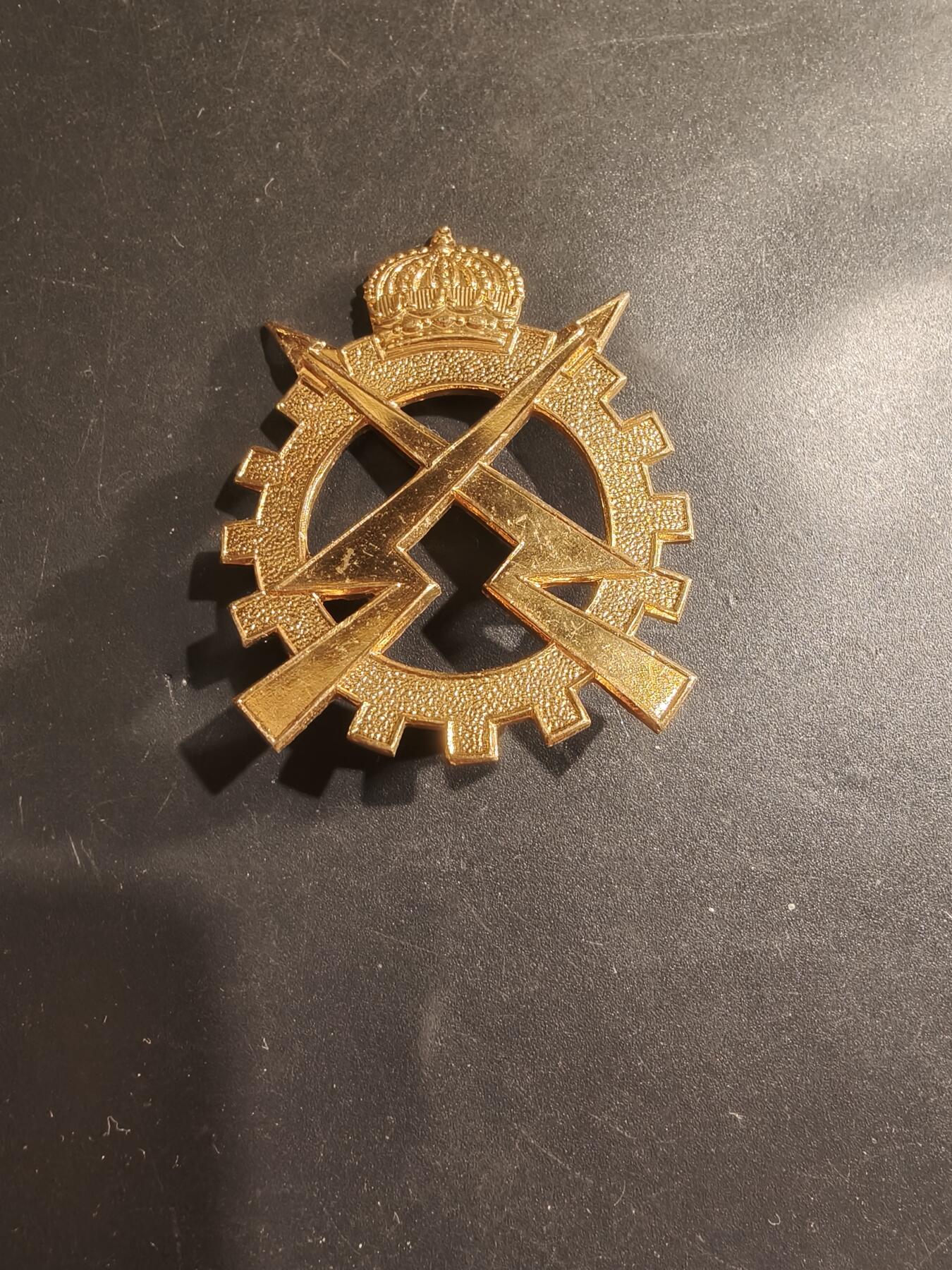 老王徽章第182期 比利时陆军后勤营贝雷帽徽