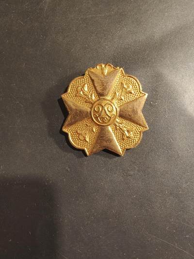 老王徽章第182期 - 比利时金级民事功绩奖章   无上挂