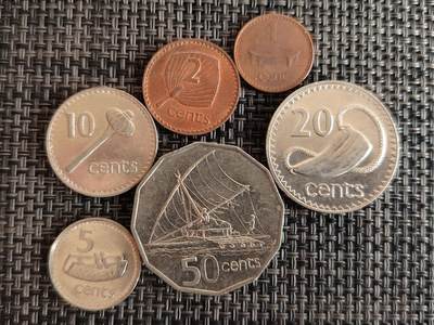 布加迪🐬～世界钱币(上海)🌾第 274 期 /  各国套币和散币 - 斐济🇫🇯 6枚套币