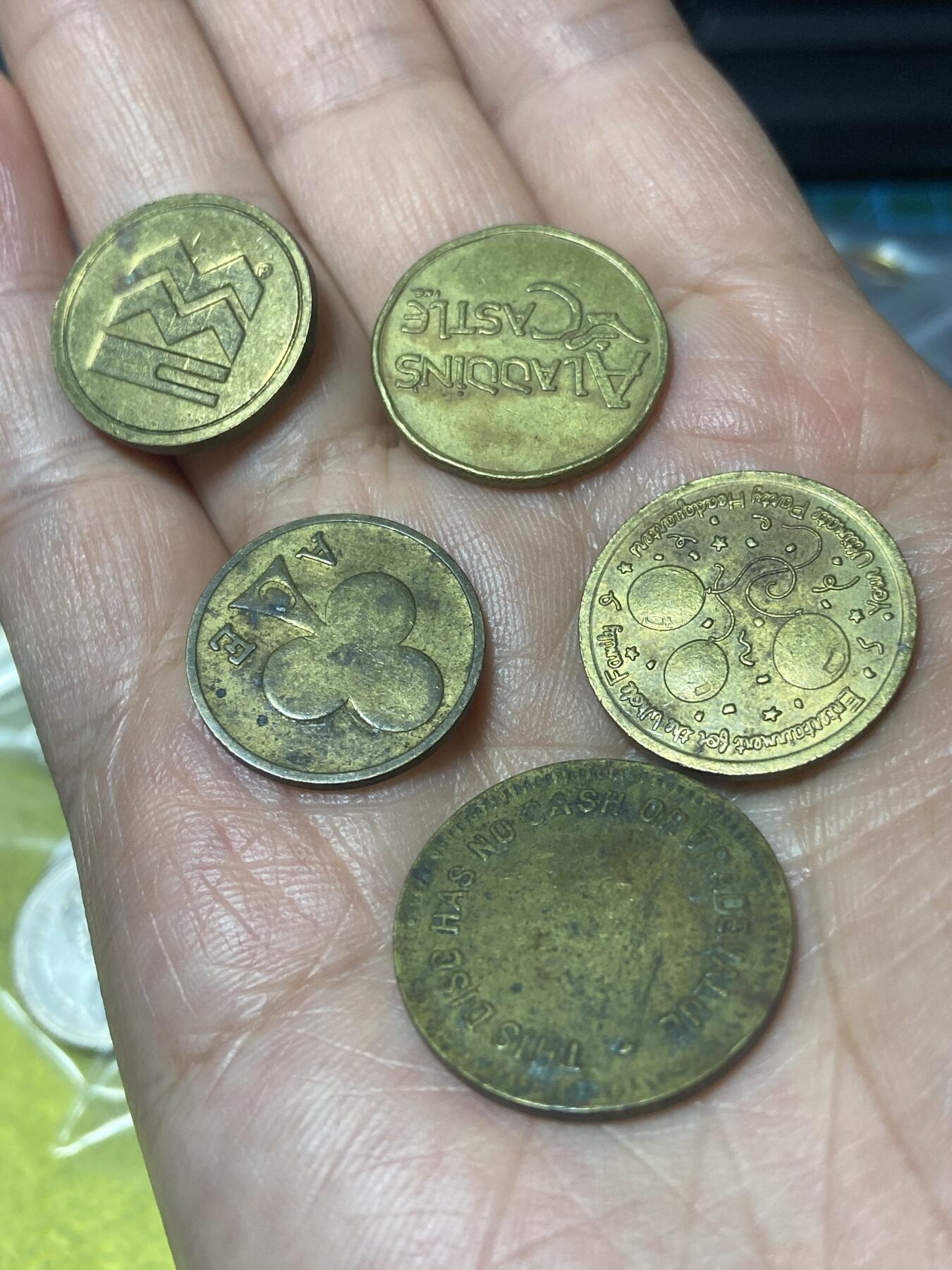 2026年第二十四场(总第一百九十三场）外国好品散币场(免佣金) 各类铜代币5枚