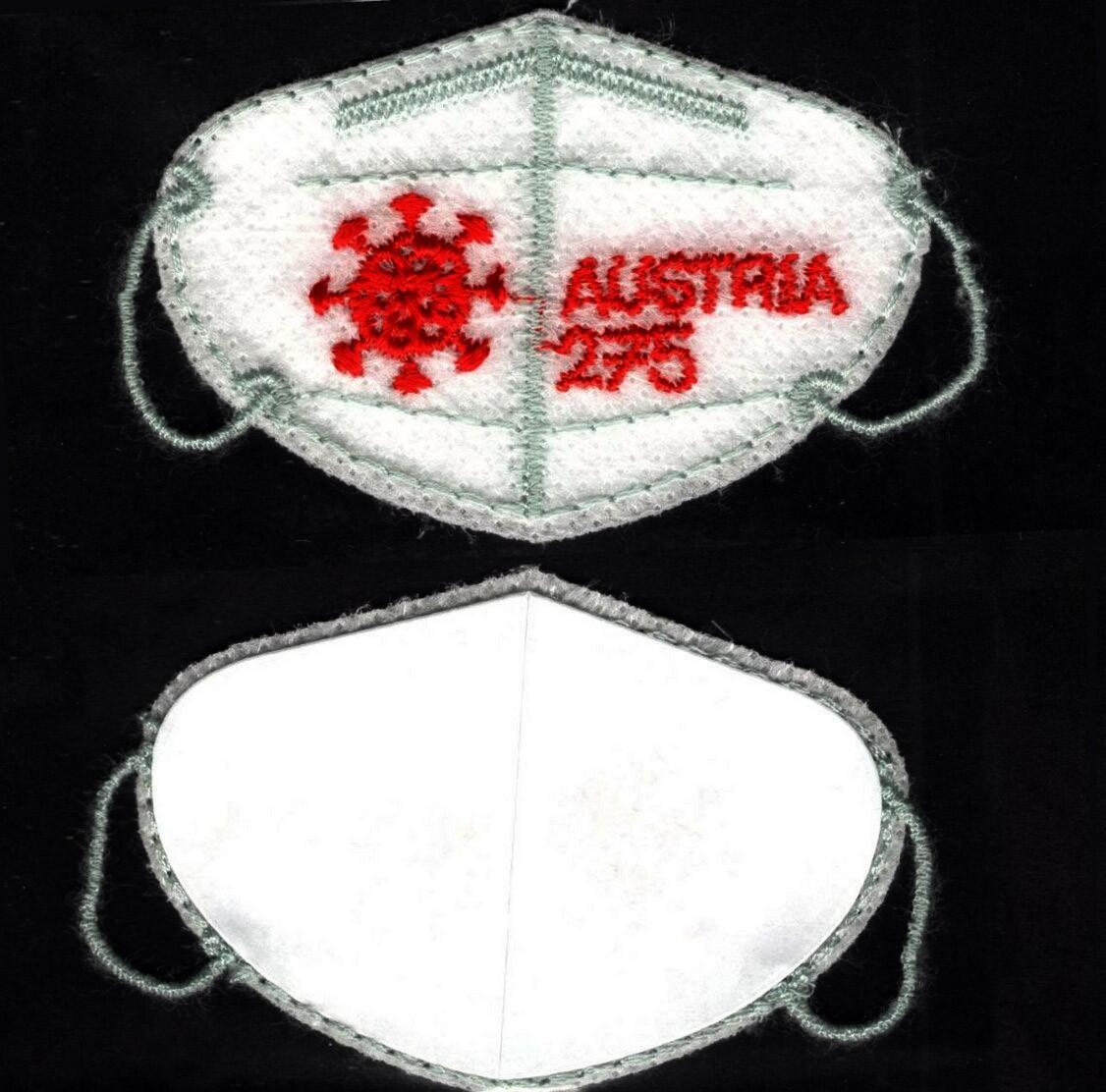 洪涛臻品批发群 精选邮票限时拍卖第1259期  奥地利 高面值 世界首枚欧洲标准FFFP2口罩材质邮票 发行仅15万枚