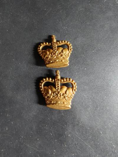 老王徽章第182期 - 英国军衔配饰一组     女王早期