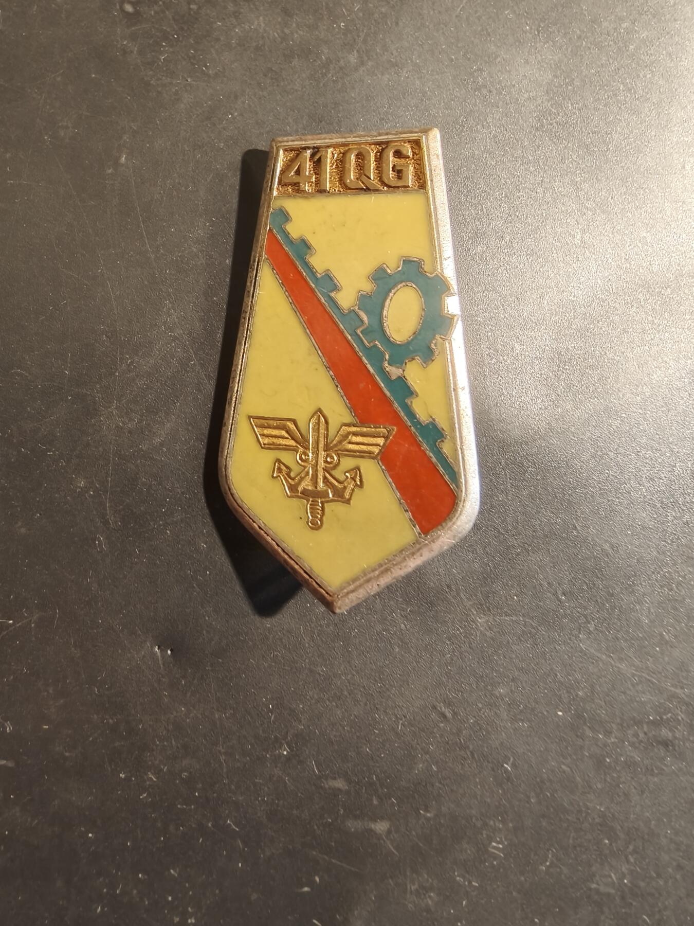 老王徽章第182期 法国空军第41总部中队证章