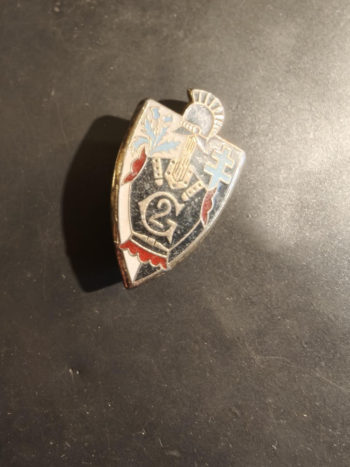 老王徽章第182期 法国第2工兵团证章