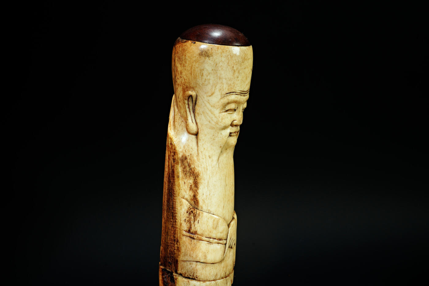 上海都达杂项专场三十一【全场包邮】  老物件汉钟离摆件【猛犸】