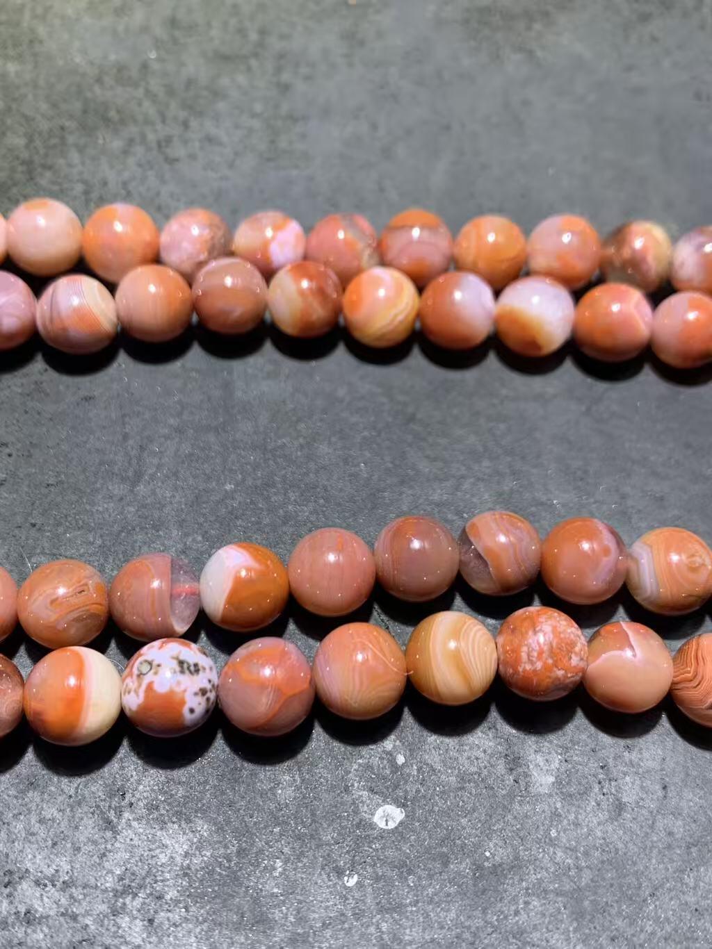 精美川料冰飘冻料南红玛瑙108手串一条