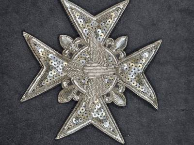 凯旋世界勋赏（第22期新年大拍）（欢迎送拍）（对拍品有疑问请询问客服，不接受到手刀，出价默认拍品品相。请认真阅读拍卖规则！出价默认已认可！）（收到货请录制开箱视频，无视频概不处理问题。） - 后造法国圣灵星芒布章