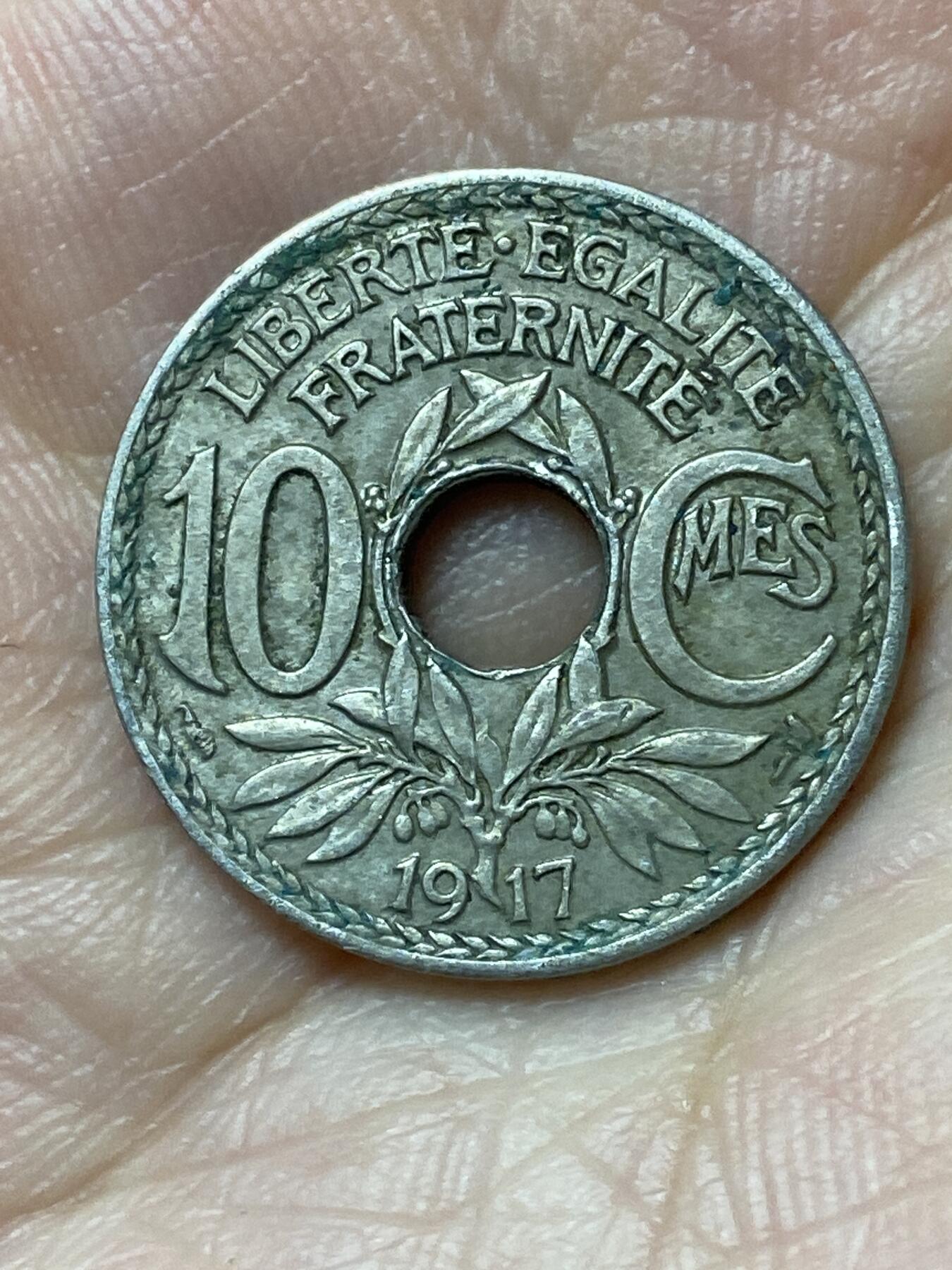 2026年第二十五场(总第一百九十四场）外国好品散币场(免佣金) 少见年份–法兰西第三共和国1917年10生丁(第五版首发年)