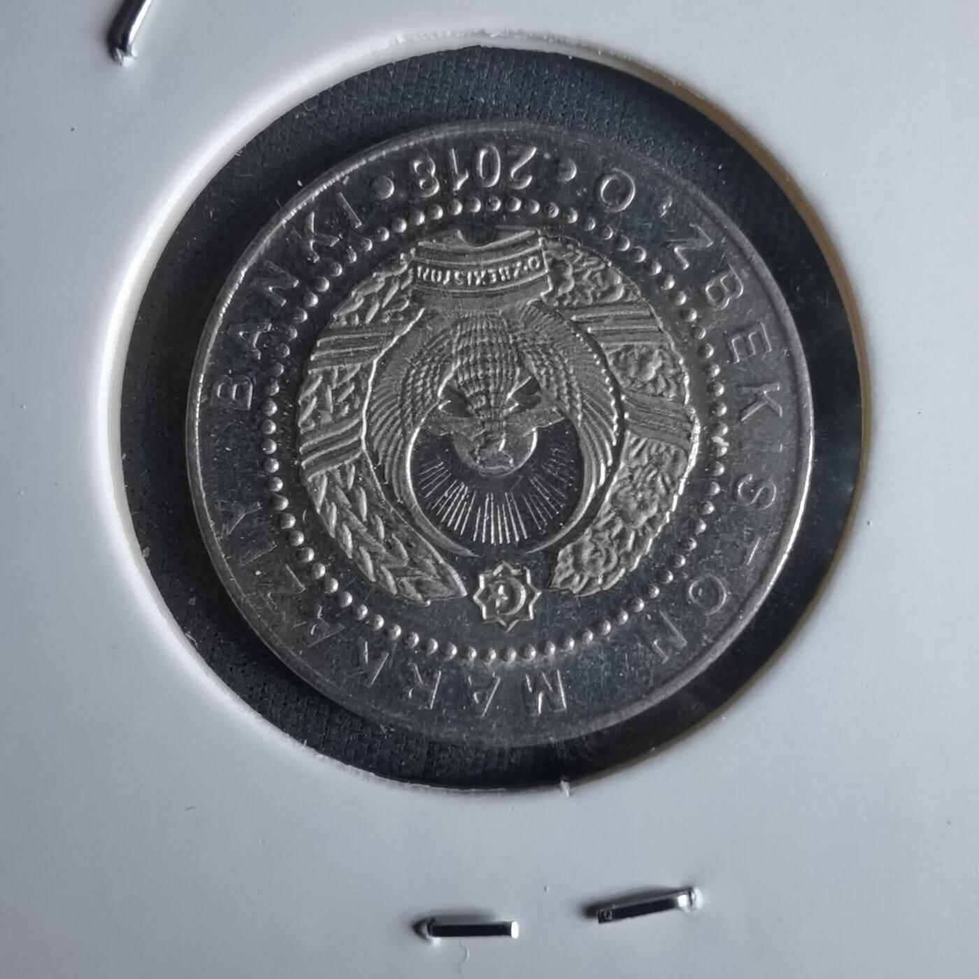 沼泽如烟--第994场 乌兹别克斯坦2018年200索姆