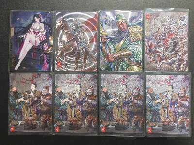 天玑星卡拍第172期《2.23周一截拍》持续收拍收评中 满赠卡需备注 - 琅琊卡藏 三国演义 王美人 关羽 三英战吕布 桃园三结义 光刻 八张