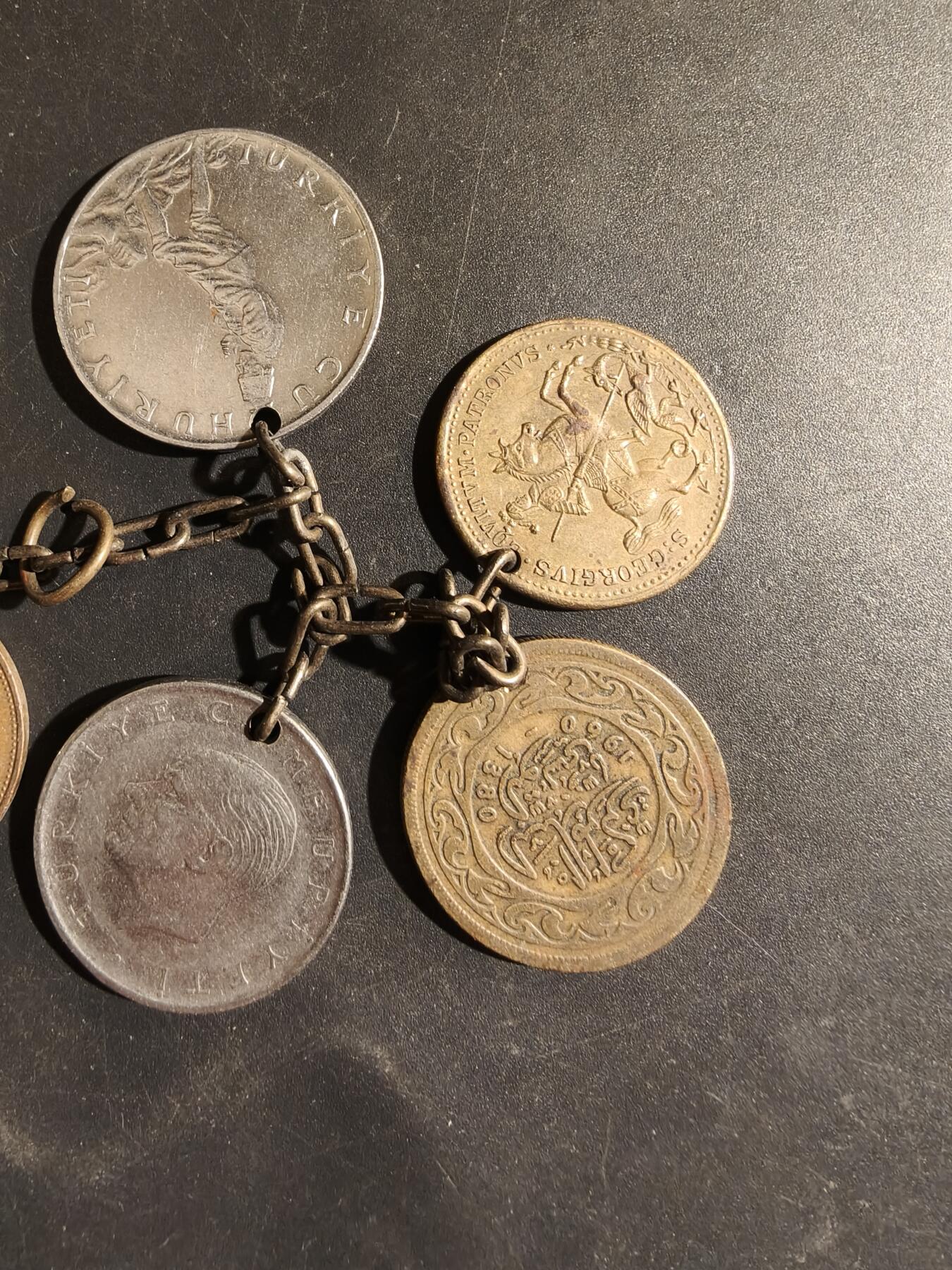 老王徽章第182期 英国、奥斯曼、意大利、德国等铜币串一组