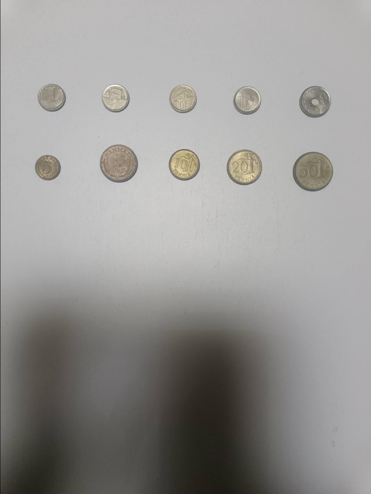 【20260215】非全新纸币和硬币第335场 欧洲国家10枚硬币