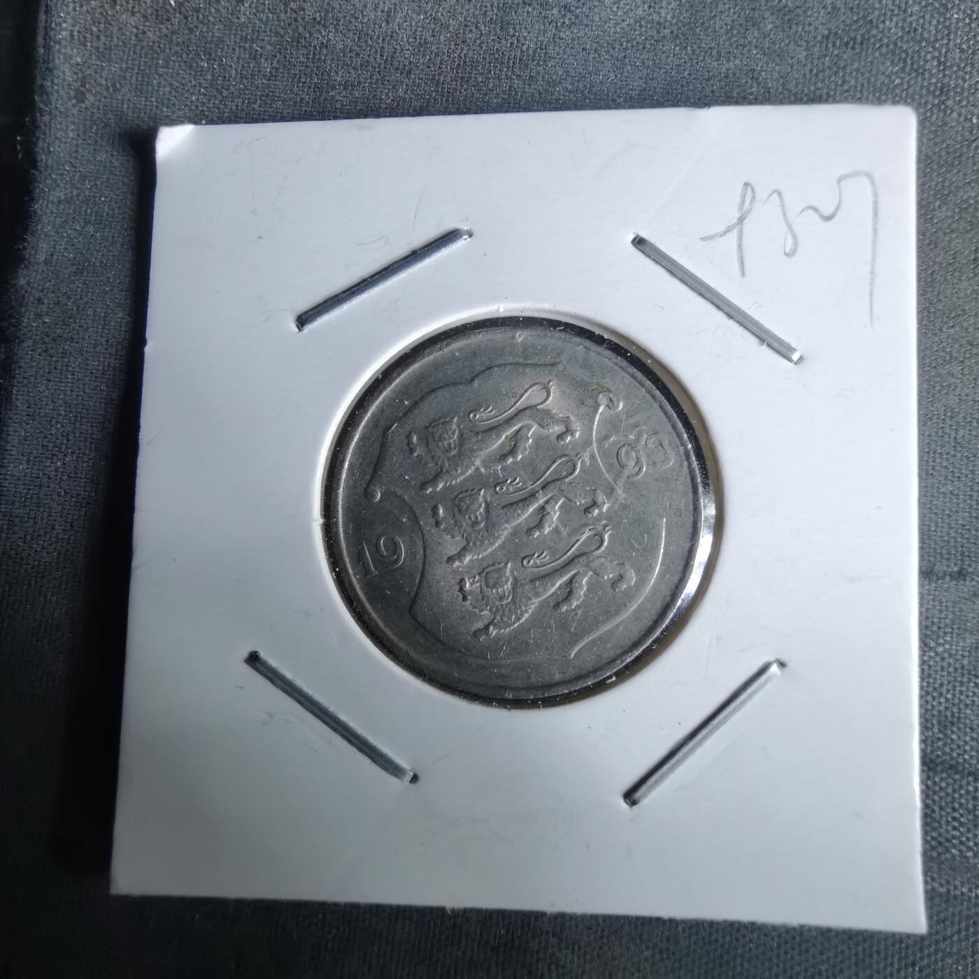 沼泽如烟--第993场 爱沙尼亚1993年1克朗