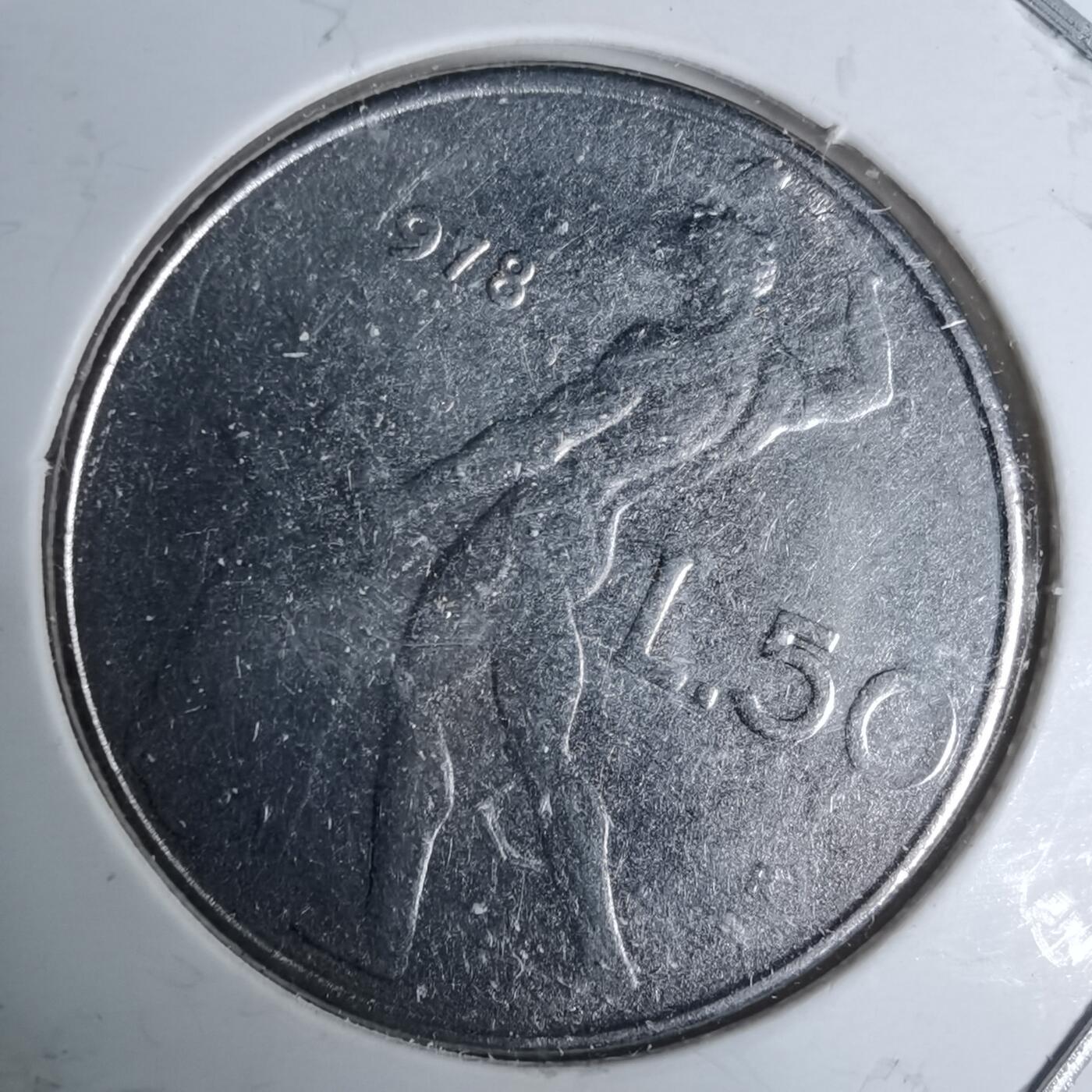 沼泽如烟--第993场 意大利1978年50里拉